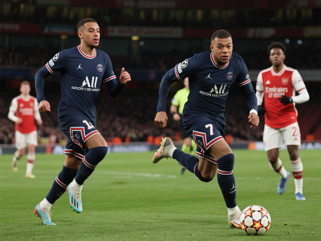 大巴黎2-1力克阿森纳，挺进欧冠决赛对阵国米！